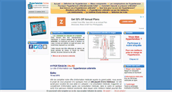 Desktop Screenshot of hypertension-online.com